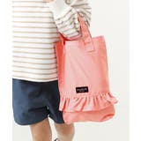 Sピンク | フリルシューズバッグ 子供服 キッズ 女の子 バッグ シューズバッグ | devirock