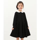 ブラック | フォーマル 襟付きワンピース 子供服 | devirock