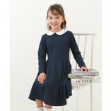 ネイビー | フォーマル 襟付きワンピース 子供服 | devirock