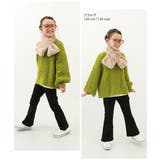 裏起毛 ピンタックフレアパンツ 子供服 キッズ 女の子 ボトムス ロングパンツ | devirock | 詳細画像5