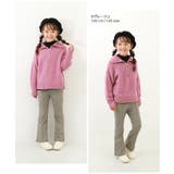 裏起毛 ピンタックフレアパンツ 子供服 キッズ 女の子 ボトムス ロングパンツ | devirock | 詳細画像6