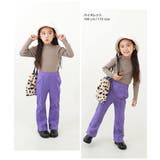 裏起毛 ピンタックフレアパンツ 子供服 キッズ 女の子 ボトムス ロングパンツ | devirock | 詳細画像7