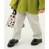 Lグレー | コーデュロイ ワイドパンツ 子供服 | devirock