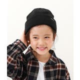 ブラック | ニットキャップ 子供服 キッズ 男の子 女の子 帽子 ニット帽 | devirock