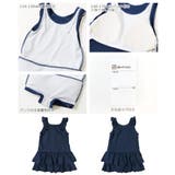 女児フリルワンピーススクール水着 子供服 キッズ 女の子 スクールウェア | devirock | 詳細画像8 