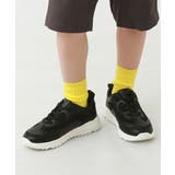 ブラック | 撥水 ボリュームスニーカー 子供服 | devirock