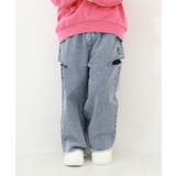 002-ブリーチ | ハイウエスト カットアウトデニム 子供服 | devirock