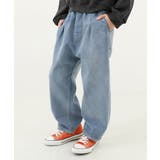 ブリーチ | 楽デニム ルーズタックパンツ 子供服 | devirock