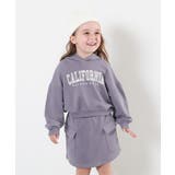 Gバイオレット | スウェットパーカー&スカート セットアップ 子供服 | devirock