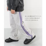 サイドライン ワイドパンツ 子供服 | devirock | 詳細画像3