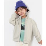 Lグレー | 綿100% ミニ裏毛 スタンドカラー | devirock