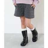 チャコール | ハートキルティング ショートパンツ 子供服 | devirock