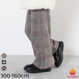 RICHWARM 裏シャギープリント フレアパンツ | devirock | 詳細画像1