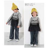 ベロアプリーツ ワイドパンツ 子供服 キッズ 女の子 ボトムス ロングパンツ | devirock | 詳細画像6 