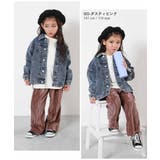 ベロアプリーツ ワイドパンツ 子供服 キッズ 女の子 ボトムス ロングパンツ | devirock | 詳細画像7 