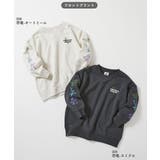BOXシルエット プリント トレーナーデビラボ | devirock | 詳細画像4