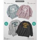 BOXシルエット プリント トレーナーデビラボ | devirock | 詳細画像5