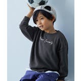 003-ロゴ-スミクロ | BOXシルエット プリント トレーナーデビラボ | devirock