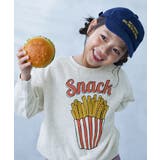 005-ポテト-オートミール | BOXシルエット プリント トレーナーデビラボ | devirock
