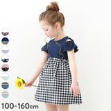 オフショル ドッキングワンピース 子供服 | devirock | 詳細画像1 