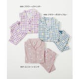 着心地やわらか 総柄開襟半袖パジャマ 子供服 | devirock | 詳細画像3