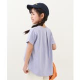 Gブルー | バックタック半袖Tシャツ 子供服 キッズ | devirock
