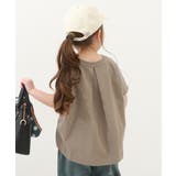 Dグレージュ | バックタック半袖Tシャツ 子供服 キッズ | devirock