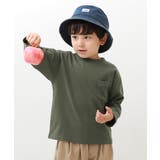 Dオリーブ | 綿100% 無地 ポケット付き | devirock