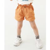 004-Gオレンジ | ウエストフリルカラー ショートパンツ 子供服 | devirock