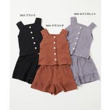ノースリーブトップス&フリルショートパンツ 子供服 キッズ | devirock | 詳細画像3