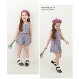 ノースリーブトップス&フリルショートパンツ 子供服 キッズ | devirock | 詳細画像13
