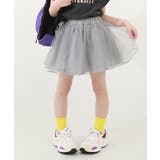 Dバイオレット | 1分丈 ボリュームチュールスカッツ 子供服 | devirock