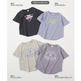 デビラボ ガールズ プリント半袖Tシャツ | devirock | 詳細画像3 