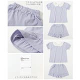 綿100% どっちも前 フリル半袖パジャマ | devirock | 詳細画像16