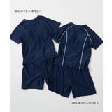 女児Tシャツ&パンツ型スクール水着 子供服 キッズ | devirock | 詳細画像2