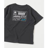 030-バーコード-スミクロ | デビラボ BOXシルエット プリント半袖Tシャツ | devirock
