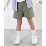 Lカーキ | ハートキルティング ショートパンツ 子供服 | devirock
