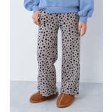 003-ブチ-グレージュ | RICH WARM 裏シャギープリント | devirock