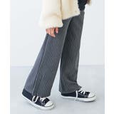 006-ピンストライプ-スミクロ | RICH WARM 裏シャギープリント | devirock