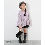 ガールズ ペプラム トレーナー 子供服 キッズ 女の子 トレーナー トップス | devirock | 詳細画像8