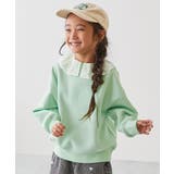 011-パステルグリーン | カラフルスウェット ふっくら裏起毛 無地トレーナー | devirock