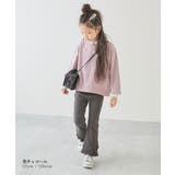 裾フリル リブフレアパンツ 子供服 | devirock | 詳細画像4 