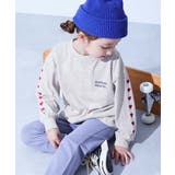 001-袖ハート-オートミール | 綿100% デビラボ ガールズ | devirock