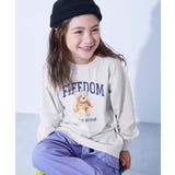 006-クマ-オートミール | 綿100% デビラボ ガールズ | devirock