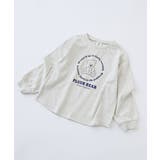 002-クマ-オートミール | 綿100％ デビラボ ガールズ | devirock