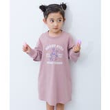 001-ウサギ-くすみピンク | 綿100% デビラボ プリント | devirock