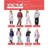 デビラボ ガールズ プリント裏起毛ラグラントレーナー | devirock | 詳細画像7 