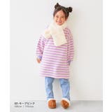 カラフルスウェット ふっくら裏起毛先染めボーダー ワンピース | devirock | 詳細画像6 