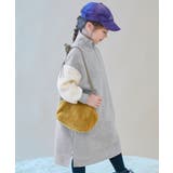 杢グレー | スフレスウェット 袖ボア ハーフジップ | devirock