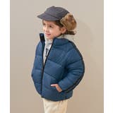 062-スタンドLN-アビスブルー | 洗える ファイバーダウン えらべるフード&デザイン | devirock